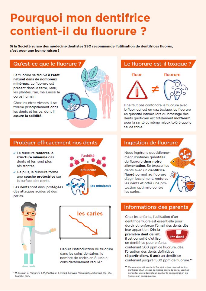 PDF sur les caries: Pourquoi mon dentifrice contient-il du fluorure ? - Image